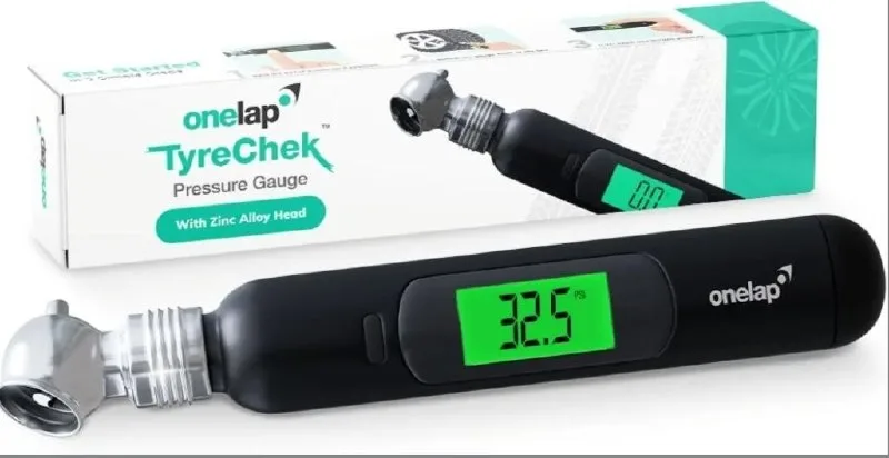 Onelap TyreChek™ - Digital Tyre Pressure Gauge at ₹534