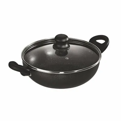 Butterfly Granza Non Stick Kadai with Glass Lid at ₹623