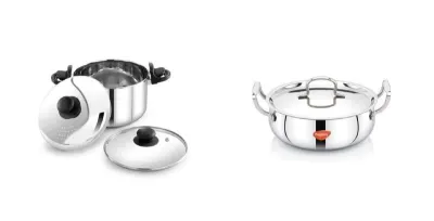 Upto 50% OFF on Praylady Stainless Steel Cookware