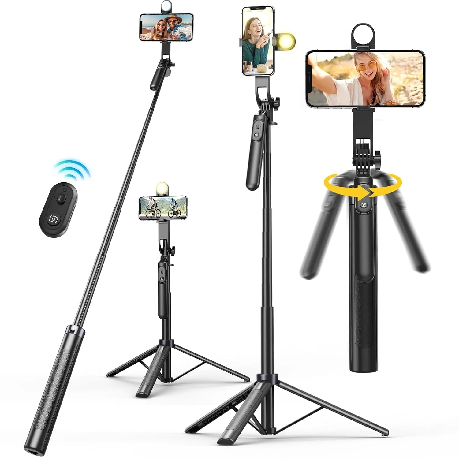 KINGONE Long Selfie Stick Tripod at ₹1,499