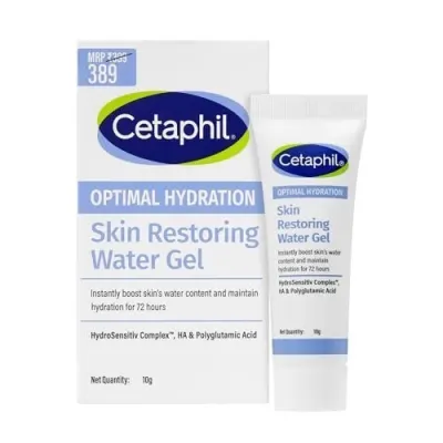 Cetaphil Optimal Hydration Restoring Water Gel 10g for Sensi at ₹179
