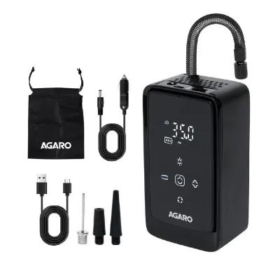 AGARO Atom Cordless Tyre Inflator, 150 PSI, 4500mAh Battery at ₹1,224