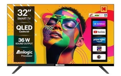 Kodak QLED SE 80 cm (32 inch) QLED HD Ready Smart Linux TV at ₹9,499
