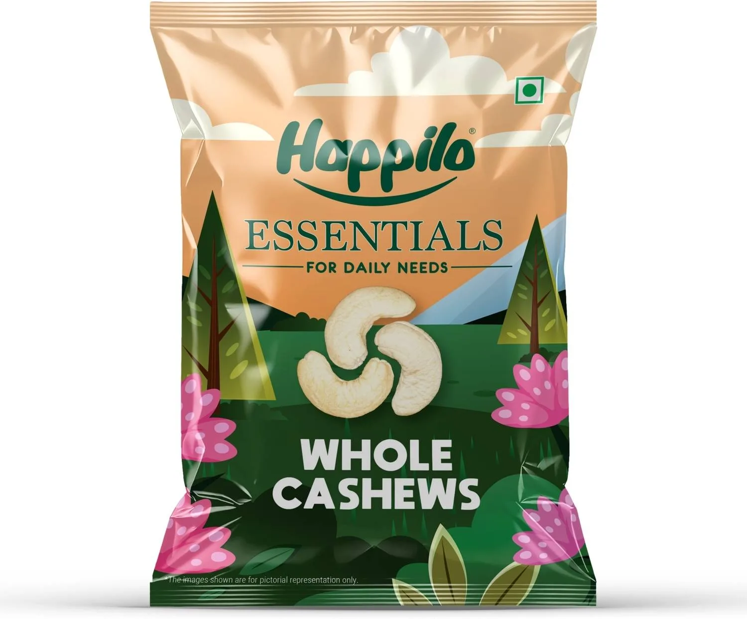 Happilo Whole Cashews (1kg) at ₹899