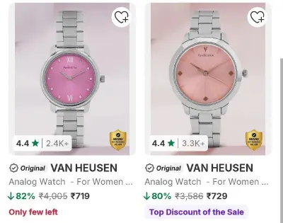 Upto 80% Off On Branded Watches