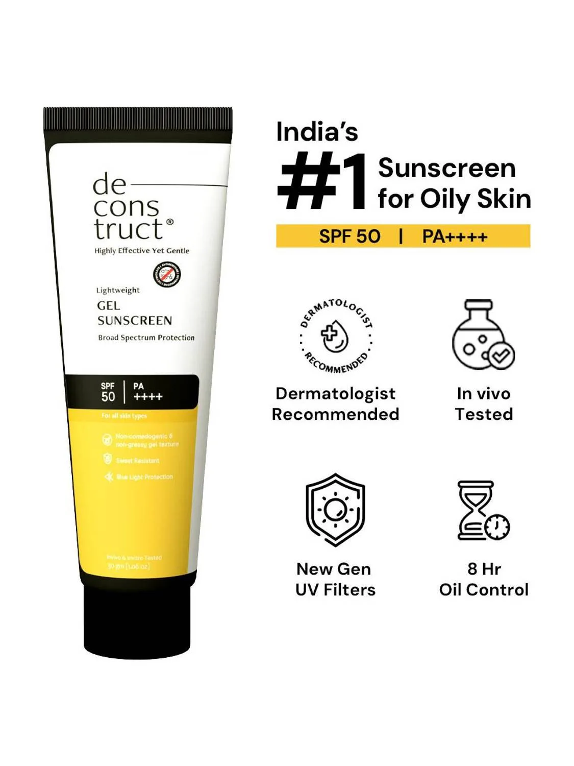 deconstruct 30g sunscreen at ₹175