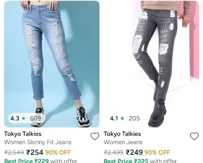 Upto 90% Off On Tokyo Talkies Women's Clothing