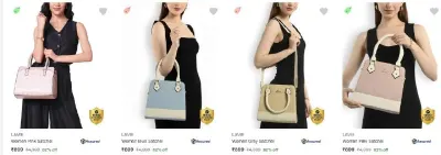 Minimum 70% Off - Lavie Handbags