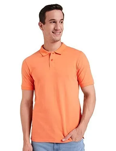 Symbol Men's Cotton Rich Solid Polo Tshirt | Collar Tshirts | Half Sleeves | Plain-Regular Fit (Available in Plus Sizes and Combo Pack of 2) at ₹199