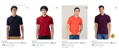 Loot Raymond Clothing 70% -75% Off