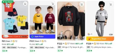 Kids Best Clothes at ₹81
