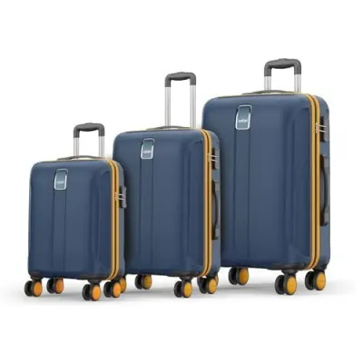 82% off : Safari Medium Thorium Neo Set of 3 Suitcase at ₹4,999