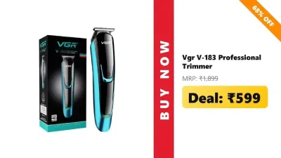 VGR Professional Trimmer at ₹599