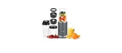 Kuvings New Nutri Blender PRO 2.0 Gunmetal Grey, Powerful 1000W Motor, Upgraded 2 Blades for Wet & Dry with 2 Jars at ₹4,999