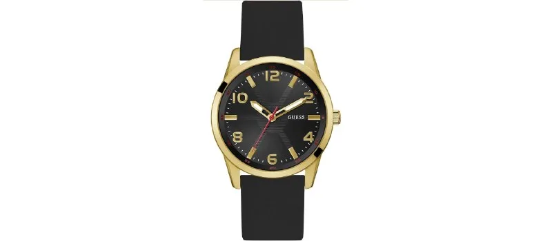 GUESS Monte Round 42mm Black Dial Analog Men Watch at ₹5,848