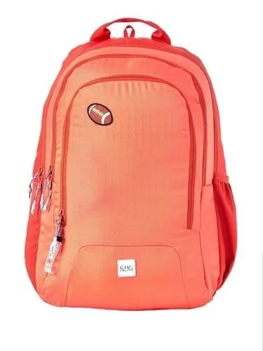 Wiki Stylish Unisex Backpack 3 Durable & Lightweight backpack for Men & Women | Backpack for Office, Gym, Travel (33.5 Litre, Orange) at ₹519