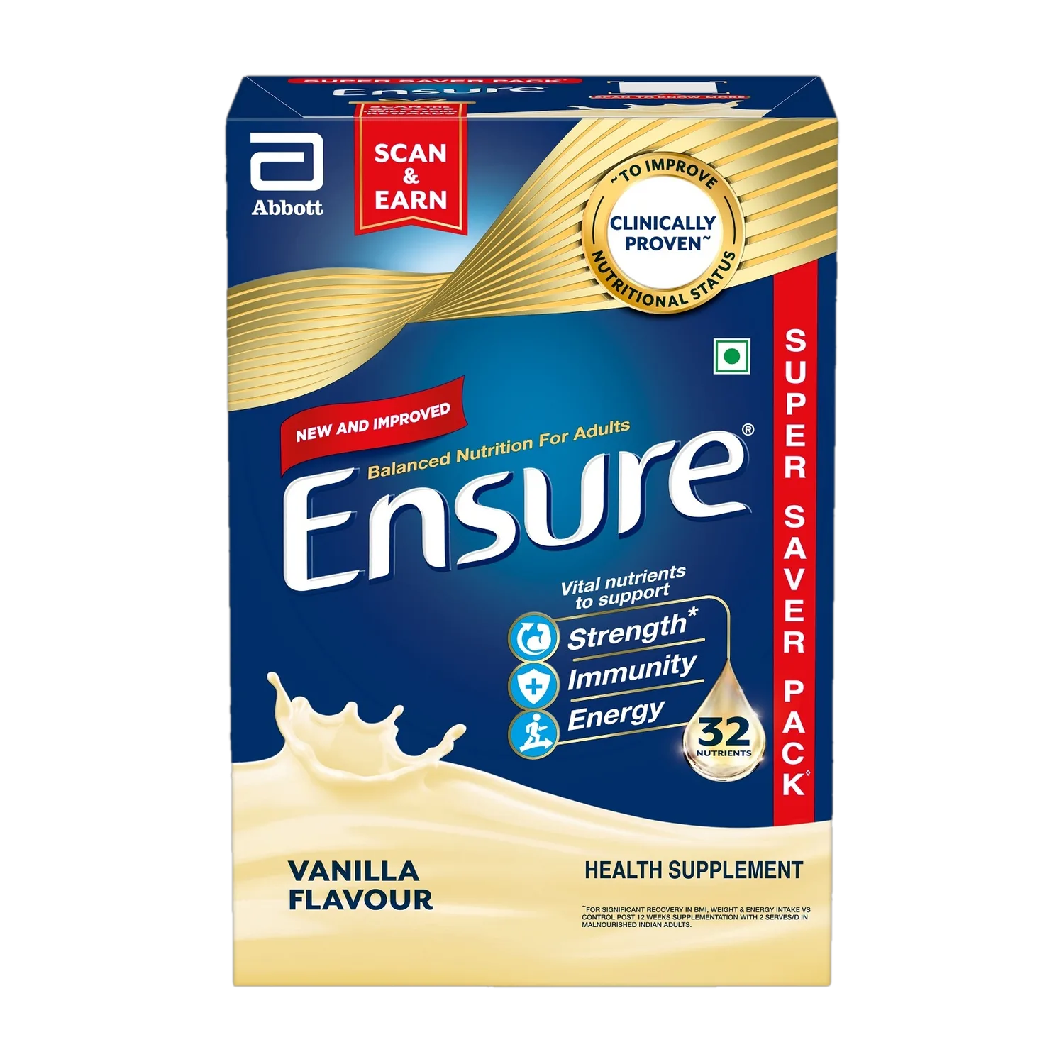 Ensure Clinically Proven Nutritional Drink for Adults (950 g) at ₹1,315