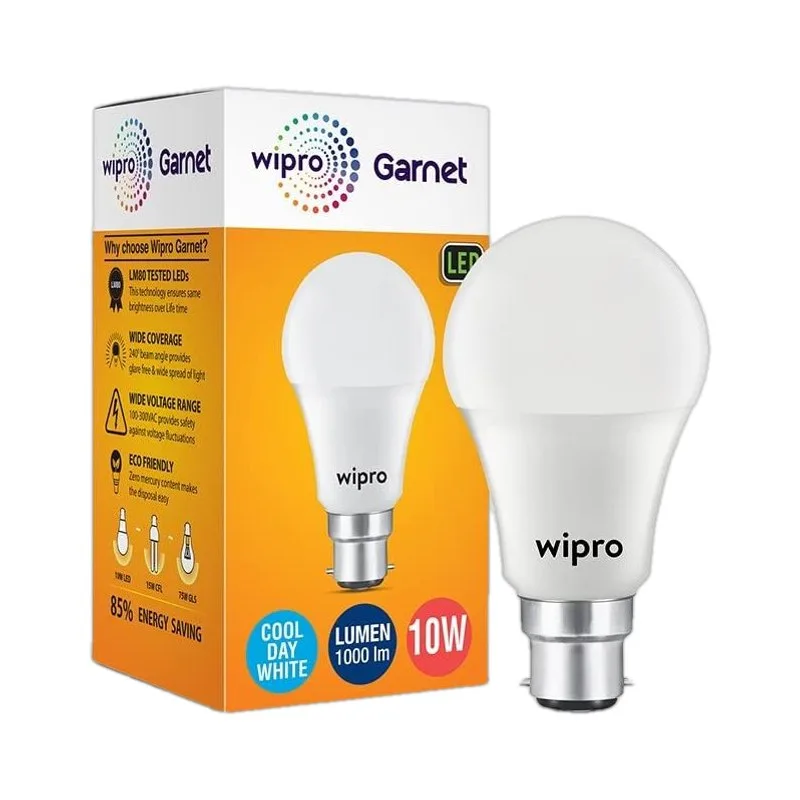 Wipro 10 W Basic Standard B22 LED Bulb at ₹49