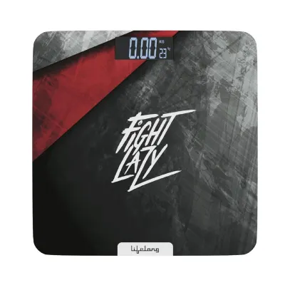 Lifelong ActiveFlex Weighing Scale (Fight Lazy Series LLWS45- Active Black) at ₹379