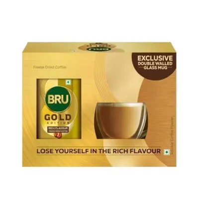Bru Gold Edition 100% Pure Coffee 100g (with Exclusive Doubl at ₹324