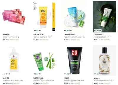 Alovera Gel & Facewash from ₹79