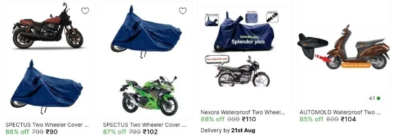 Bike coves
