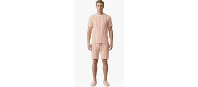 Dollar Men Co-Ord Set | Polyester Shorts + T-Shirt | Regular Fit, Quick Dry & Breathable | Gym, Casual & Sportswear | Pack of 1 at ₹284