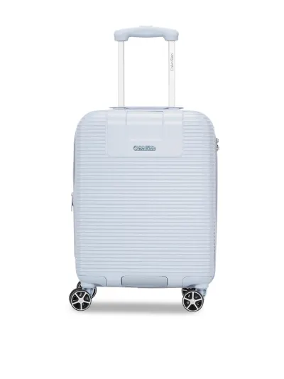 Calvin Klein AVENUE Range Celestial Blue Hard 20" Cabin Luggage at ₹7,949