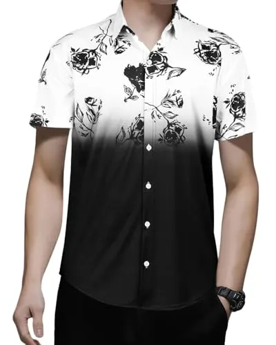 Noble Monk Men's Polyester Regular Fit Shirt at ₹129