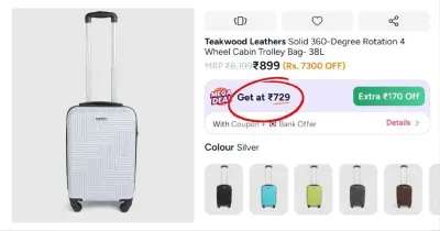 Trolley Bag at ₹899