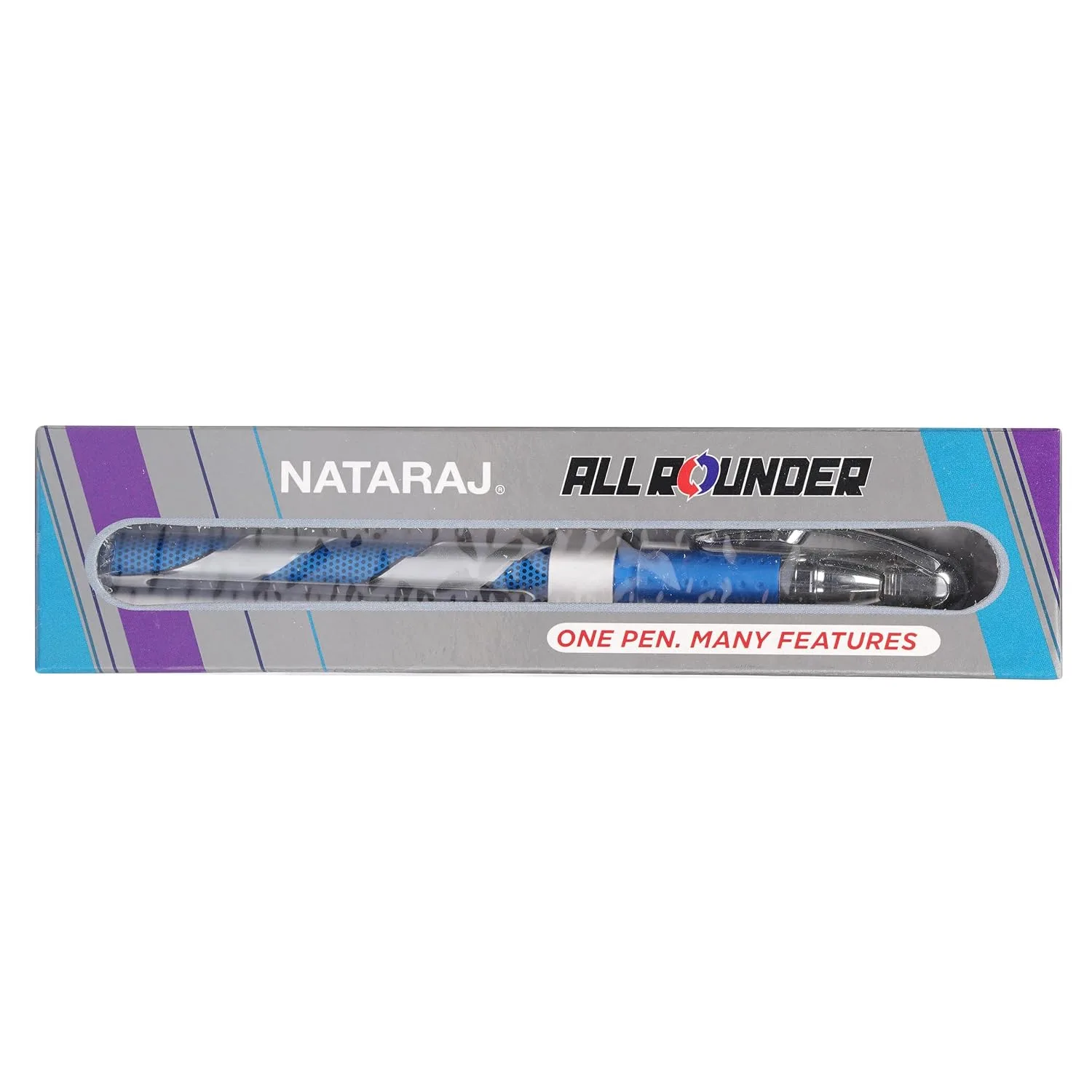 Nataraj All rounder Ball Pen - Blue Pack Of 10 at ₹32