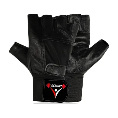 Premium Weight Lifting Gym Gloves at ₹117