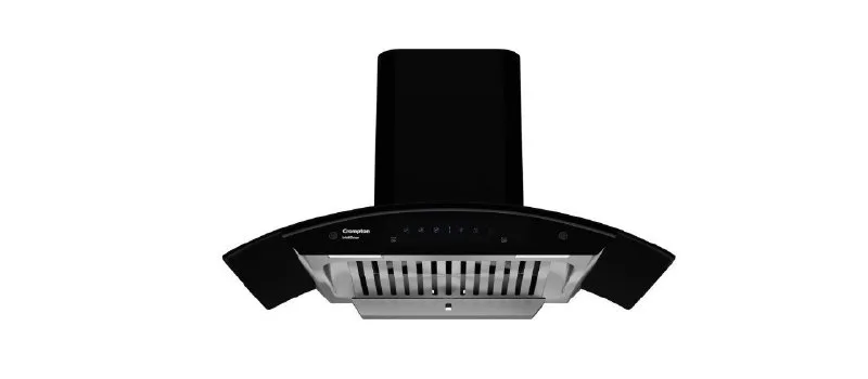 Crompton Intelli Sense 90cm 1439m3/hr Curved Chimney at ₹5,290