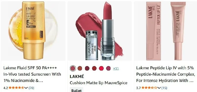 Upto 77% Off On Lakme Beauty Products