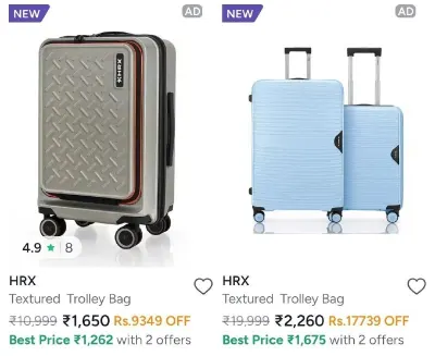 TROLLEY LOOT ON MYNTRA!
