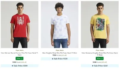 Upto 80% Off On Branded Clothing
