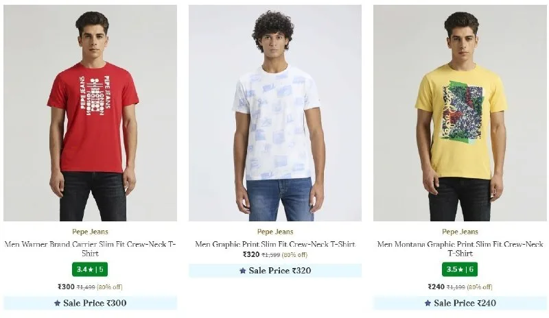 Upto 80% Off On Branded Clothing