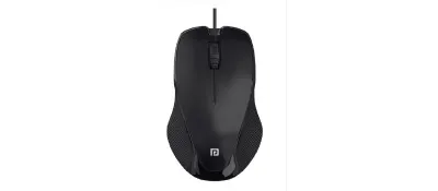 Portronics Toad 101 Wired Optical Mouse with 1200 DPI, Plug & Play, Hi-Optical Tracking, 1.25M Cable Length, 30Lakhs Click Life(Black) at ₹79