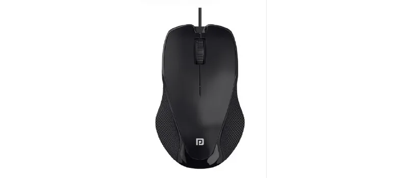Portronics Toad 101 Wired Optical Mouse with 1200 DPI, Plug & Play, Hi-Optical Tracking, 1.25M Cable Length, 30Lakhs Click Life(Black) at ₹79