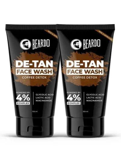 BEARDO De-Tan Facewash for Men (Set of 2) Face Wash at ₹269