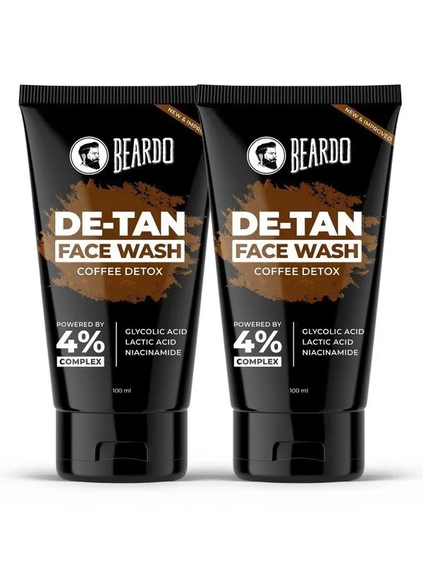 BEARDO De-Tan Facewash for Men (Set of 2) Face Wash at ₹269