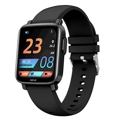 Helix METALFIT 2.0 smartwatch with Bluetooth Calling, 1.5" H at ₹599