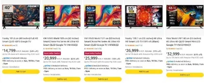 TV Upto 77% off