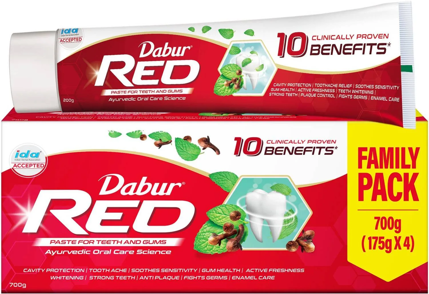 Loot: Dabur Red Toothpaste — Lowest Price of the Year, Min. 60% Off at ₹397