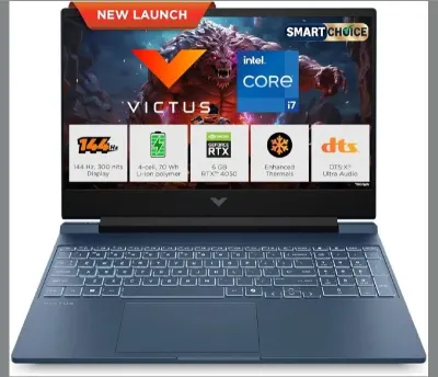 HP Victus 15 Smartchoice, Intel Core i7-13620H, 6GB RTX 4050, 16GB DDR4, 512GB SSD at ₹1,03,240
