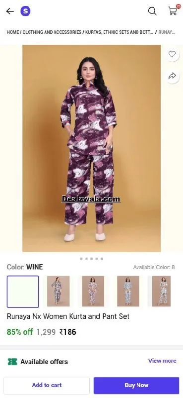 One More : Co-ord Set - 186
