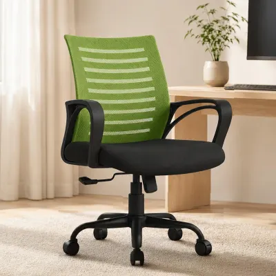 INNOWIN Mini Jazz Mesh Mid-Back Ergonomic Home Office Chair | 3-Years Limited Warranty Included at ₹3,199