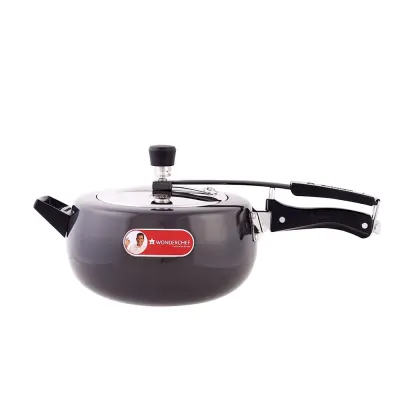 Wonderchef Taurus Hard Anodized Inner Lid Pressure cooker, 5 liter at ₹1,899