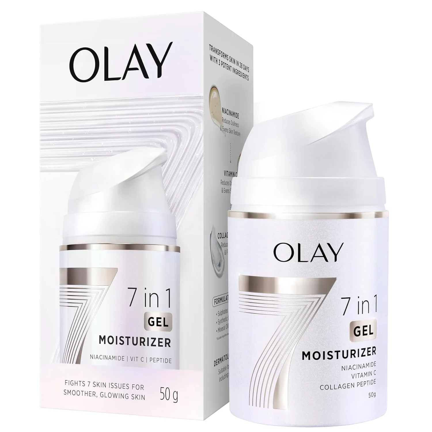 Olay 7 in 1 Ultralight Gel Face Moisturizer at ₹319