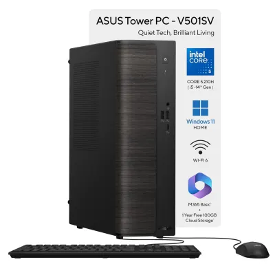 ASUS V501 (2026),Intel Core 5 210H (i5-14th Gen),Intel UHD iGPU, 8GB RAM at ₹59,990
